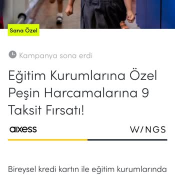 Akbank Eğitim Kampanyası Taahhüdünü Yerine Getirmedi.