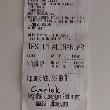 Tuşba Halı Yıkama Yanlış M2 Hesabı Yapıyor Haksız Yere Para Alıyor