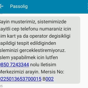 Passolig Kartım Onaylanmıyor Ve Doğrulama Kodu Gelmiyor