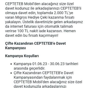 TEB Yakınını Davet Et Kampanyası