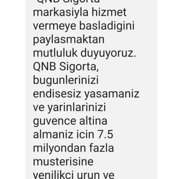 QNB Finansbank İstenmeyen SMS'ler Engellenmiyor