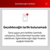 Vodafone Sınırsız Mega Tarifesine Geçiş