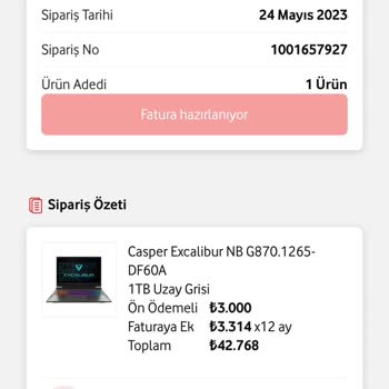 Vodafone Olmayan Cihazı Satıyor