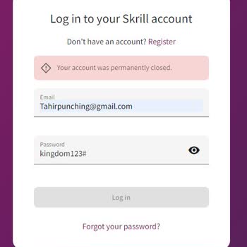 Skrill Hesabım Neden Kapatıldı?