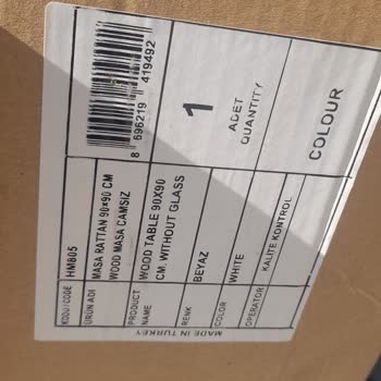 Irak Plastik Ürünlerim Yanlış, Kırık, İlgisizlik Ve Telefonları Açmama