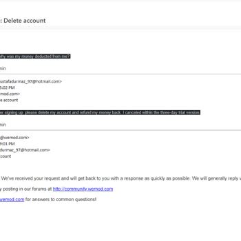 WeMod Deneme Sürümü İçin Para Çekti