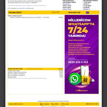 Millenicom Aboneliğimi İptal Ettirmek İstiyorum.