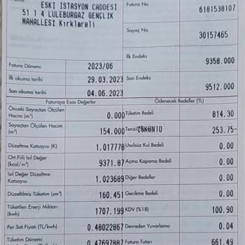 Zorlu Enerji Doğalgaz Mayıs Ayının Fatura Edilmesi.