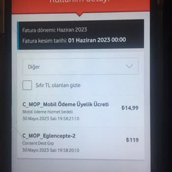 Eğlen Cepte Haksız Para Kesilmesi
