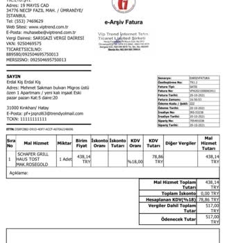 Schafer Tost Makinesi Servisten Gelmedi.