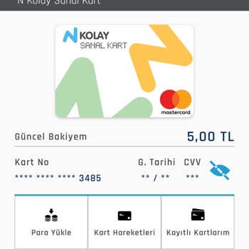 Nkolay EGO Kartım Yükleme