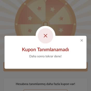 Trendyol Kazandıran Çark Kuponu Vermediler