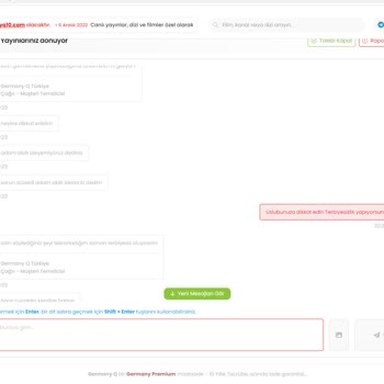 Germany Premium İp TV Terbiyesizliği