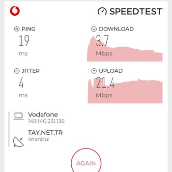 Vodafone Hattımda Hız Sorunu