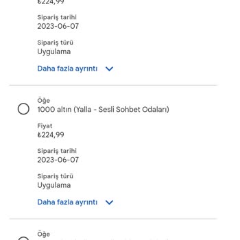Yalla Bilgim Olmadan Playdan Altın Alımı Yapılmıştır