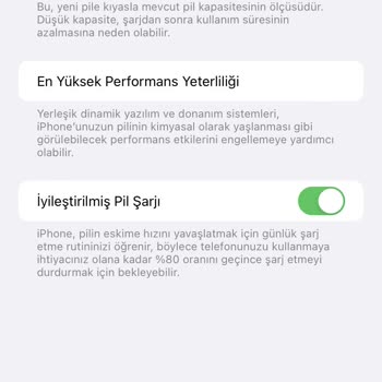 İphone11 Pil Sağlığı