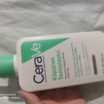 Cerave Köpüren Yüz Temizleyici Yanma Ve Batma Yaptı