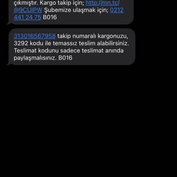 MNG Kargo Yayla Şubesi Teslimat Sorunu