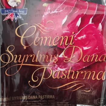 Şahin Sucukları Pastırma Tuz Problemi