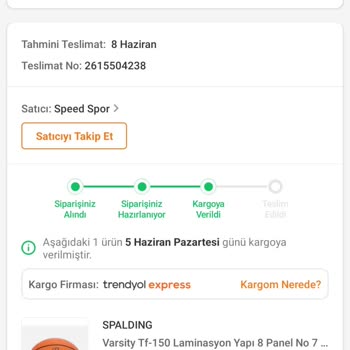 Trendyol Express Transfer Merkezinde Bekletilen Kargo