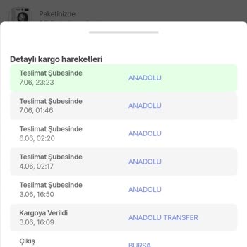 Horoz Lojistik Transfer Merkezinde Ürün Bekletiyor