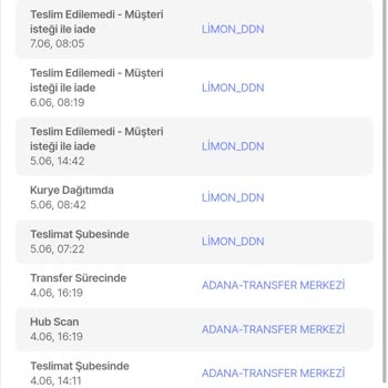 İade Ürünü Yurtiçi Kargo 4 Gündür Bekletiyor