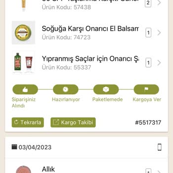 Yves Rocher Ürünlerimin Eksik Gelmesi