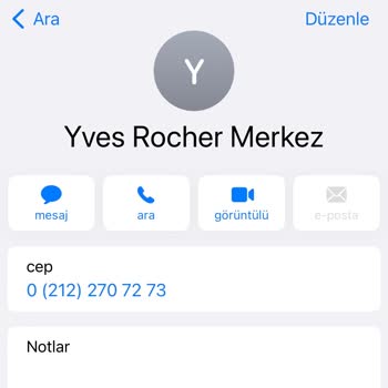 Yves Rocher Ürünlerimin Eksik Gelmesi