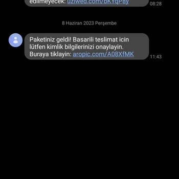 0850 545 48 29 Telefon Numarası Şüpheli Mesaj