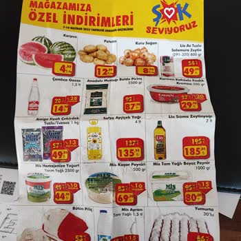 Şok Marketler İndirim Kataloğu İle Normal Fiyatın Farklı Olması