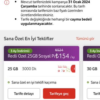 Vodafone Taahhüt Olduğu Halde Zam Yapmaya Çalışıyor