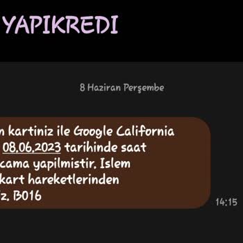 Google California Para Çekimi