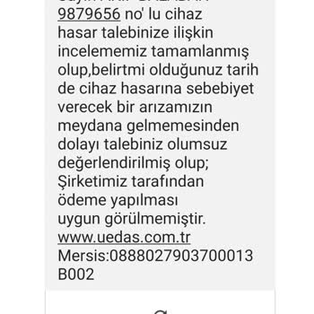 Uludağ Elektrik Dağıtım Anonim Şirketi (UEDAŞ) Mağdur Etti