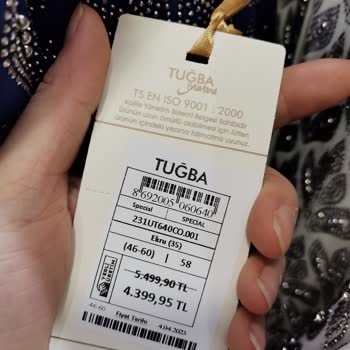 Tuğba Giyim Fiyat Değişikliği (etiketle Kasadaki Fiyat Farkı)