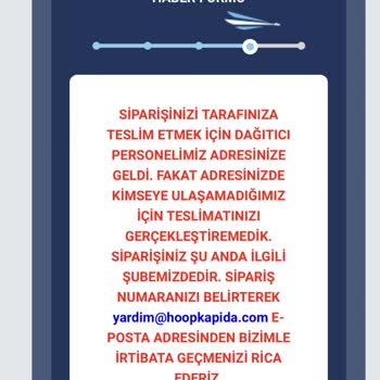 Zara Siparişi Hoopkapıda Firması Zamanında Teslimat Yapmıyor