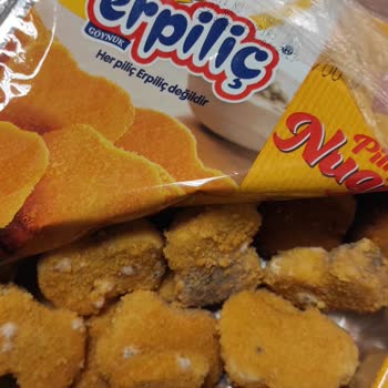 BİM'den Aldığım Erpiliç Marka Nugget Küflü Bozuk Çıktı