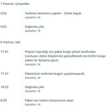 MNG Sakarya Minihub Şubesi Kargoyu Ulaştıramadı