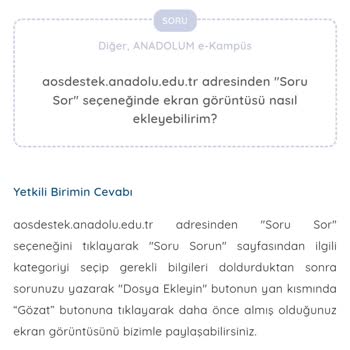 Anadolu Üniversitesi Sınav Sistemi Sorunu