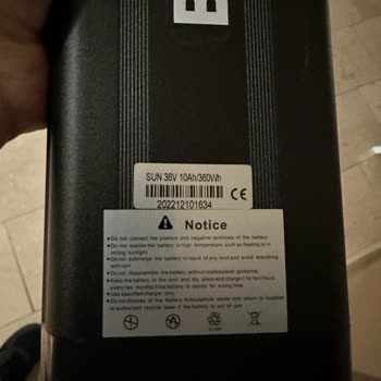 Kuba Motor Elektrikli Bisiklet Fabrika Hatası