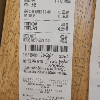 Samuray Sport Spor Ayakkabı İade Sorunu