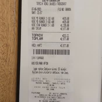 Samuray Sport Spor Ayakkabı İade Sorunu