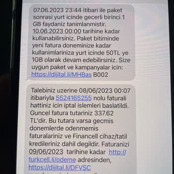 Turkcell Hattımın Fahiş Fiyatlı İnternet Paketi Şikayeti