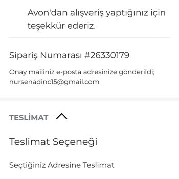 Avon Kozmetik Siparişimden Haber Alamıyorum