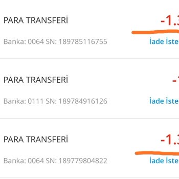 Denizbank Hatalı EFT Para İadesi