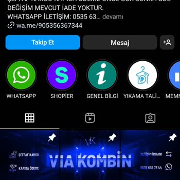 ViaKombine (Instagram)'den Gelen Ürünün Bedeni Yanlış