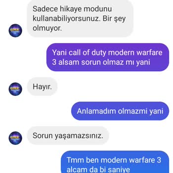 Sonik Gamers Aldığım Oyun Verilmedi