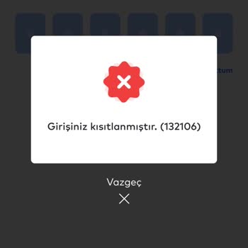 Iyzico Hesap Katılması, Erişim Engeli