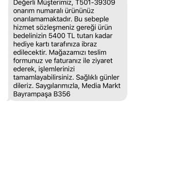 Media Markt Ücret Vererek Yaptırdığım Ek Garanti İçin Beni Mağdur Etti