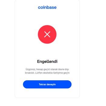 Coinbase Durduk Yere Hesabı Kapatıyor
