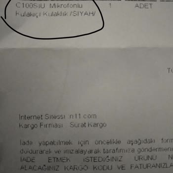 N11 Üzerinden Aldığım Ürünün Orijinalliği Şüpheli